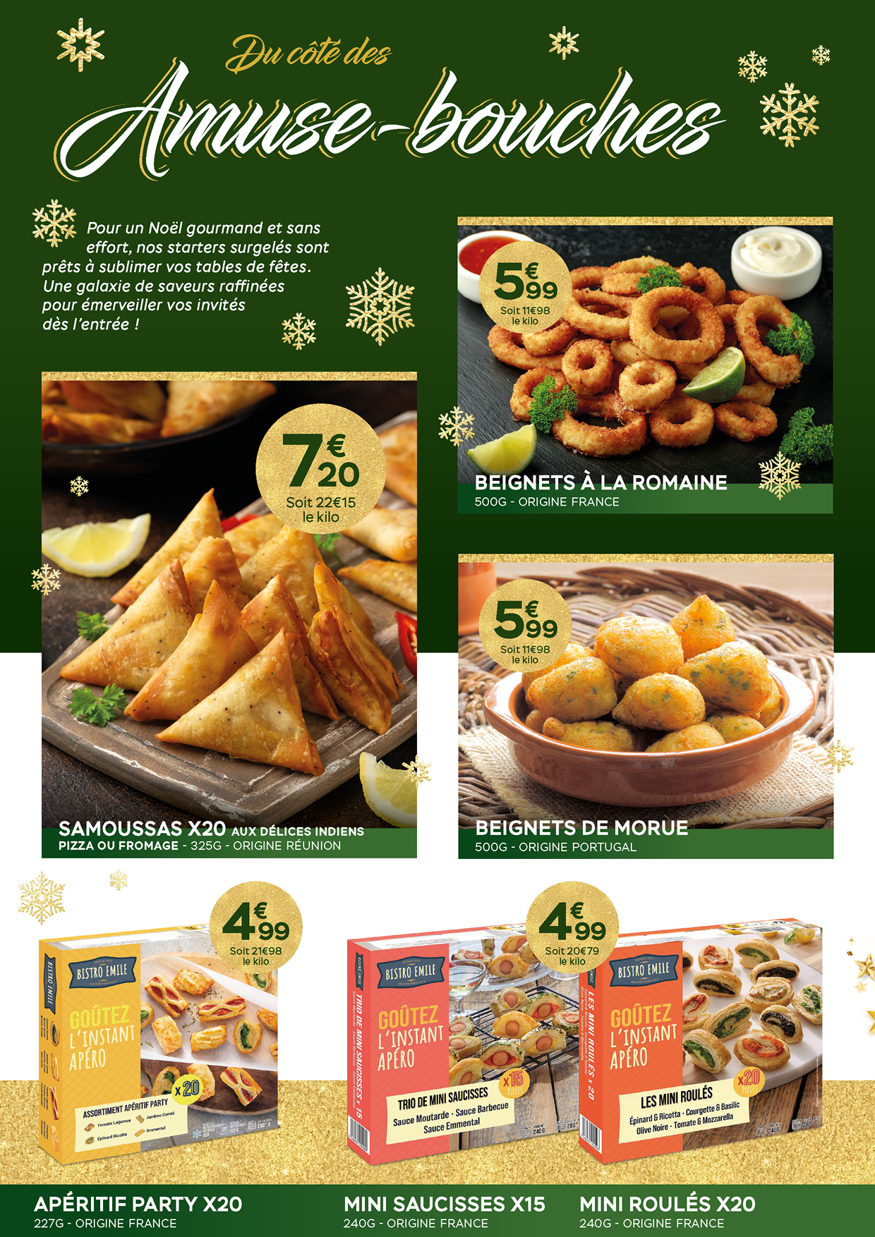 Catalogue des fêtes de fin d'année